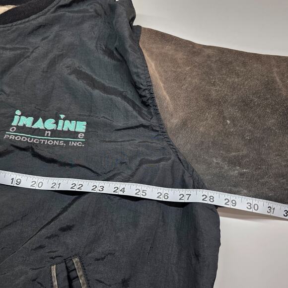 VTG Sichel Imagine One Productions Jacket Men Large 80s 90s Promotional Sports - Picture 15 of 16